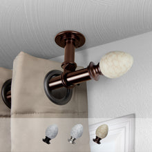 Load image into Gallery viewer, Ovate 1" Ceiling Curtain Rod/ Room Divider