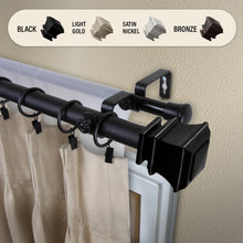 Load image into Gallery viewer, Pineda 1" Double Curtain Rod
