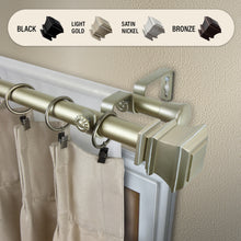 Load image into Gallery viewer, Pineda 1" Double Curtain Rod