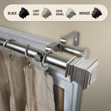 Load image into Gallery viewer, Pineda 1" Double Curtain Rod
