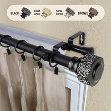 Load image into Gallery viewer, Verdure 1" Double Curtain Rod