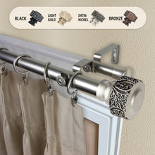 Load image into Gallery viewer, Verdure 1" Double Curtain Rod
