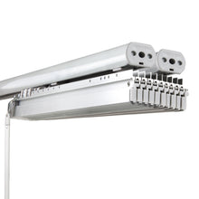 Load image into Gallery viewer, Shattered 10-Panel Panel Track 120"-218"W, Panel width 23.5" - 50% LIGHT-FILTERING