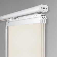 Load image into Gallery viewer, Clay 3-Panel Single Rail Panel Track Extendable 28"-43"W x 91.4"H, Panel width 15.75" - 100% BLACKOUT