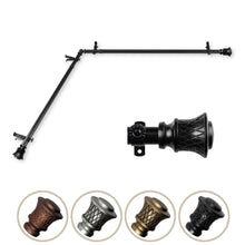 Load image into Gallery viewer, Lennart Single Corner Curtain Rod