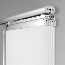 Load image into Gallery viewer, Sage Gray 6-Panel Single Rail Panel Track Extendable 48"-84"W x 91.4"H, Panel width 15.75" - 100% BLACKOUT