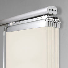 Load image into Gallery viewer, Clay 7-Panel Single Rail Panel Track Extendable 58"-98"W x 91.4"H, Panel width 15.75" - 100% BLACKOUT