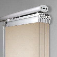 Load image into Gallery viewer, Nile 7-Panel Single Rail Panel Track Extendable 58"-98"W x 91.4"H, Panel width 15.75" - 100% BLACKOUT