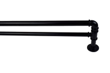Load image into Gallery viewer, 1" Blackout Double Curtain Rod