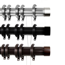 Load image into Gallery viewer, Cap 1.5" Traverse Rod w/ Rings