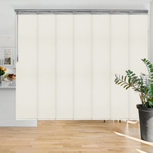 Load image into Gallery viewer, Clay 7-Panel Single Rail Panel Track Extendable 58"-98"W x 91.4"H, Panel width 15.75" - 100% BLACKOUT