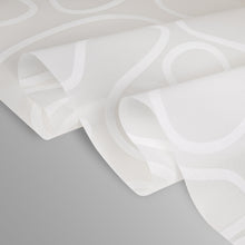 Load image into Gallery viewer, 7-Panel Single Rail Panel Track Extendable 110"-153"W x 91.4"H, Panel width 23.5", Whirl White, Cornsilk