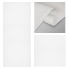 Load image into Gallery viewer, Laci White 7-Panel Single Rail Panel Track Extendable 58"-98"W x 91.4"H, Panel width 15.75" - 100% BLACKOUT