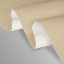 Load image into Gallery viewer, Flax Gold 6-Panel Single Rail Panel Track 70"-130"W, Panel width 23.5" - 100% BLACKOUT