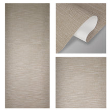 Load image into Gallery viewer, Oat Brown 6-Panel Single Rail Panel Track Extendable 48"-84"W x 91.4"H, Panel width 15.75" - 100% BLACKOUT