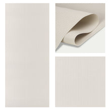 Load image into Gallery viewer, Meshed Taupe 12-Panel Panel Track 140"-260"W, Panel width 23.5" - 60% LIGHT-FILTERING