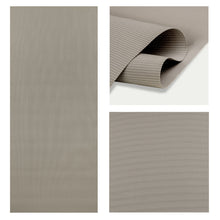 Load image into Gallery viewer, Slate Mesh 7-Panel Single Rail Panel Track 110"-153"W, Panel width 23.5" - 60% LIGHT-FILTERING