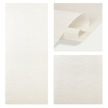 Load image into Gallery viewer, Cream Filigree 12-Panel Panel Track 140"-260"W, Panel width 23.5" - 50% LIGHT-FILTERING