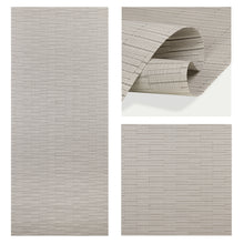 Load image into Gallery viewer, Pewter Filigree 12-Panel Panel Track 140"-260"W, Panel width 23.5" - 50% LIGHT-FILTERING