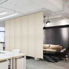 Load image into Gallery viewer, Nile 6-Panel Single Rail Panel Track Extendable 48"-84"W x 91.4"H, Panel width 15.75" - 100% BLACKOUT