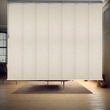 Load image into Gallery viewer, Nile 7-Panel Single Rail Panel Track Extendable 58"-98"W x 91.4"H, Panel width 15.75" - 100% BLACKOUT