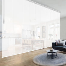 Load image into Gallery viewer, Winter 10-Panel Panel Track 120"-218"W x 91.4"H, Panel width 23.5" - 50% LIGHT-FILTERING