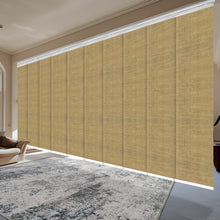 Load image into Gallery viewer, Canary 10-Panel Panel Track 120"-218"W x 91.4"H, Panel width 23.5" - 70% LIGHT-FILTERING