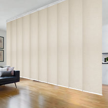 Load image into Gallery viewer, Nile 10-Panel Panel Track 120"-218"W, Panel width 23.5" - 100% BLACKOUT