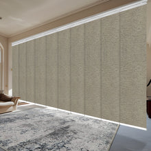 Load image into Gallery viewer, Virgil 10-Panel Panel Track 120"-218"W, Panel width 23.5" - 100% BLACKOUT