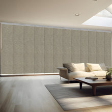 Load image into Gallery viewer, Virgil 12-Panel Panel Track 140"-260"W, Panel width 23.5" - 100% BLACKOUT