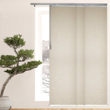 Load image into Gallery viewer, Nile 3-Panel Single Rail Panel Track 36"-66"W, Panel width 23.5" - 100% BLACKOUT