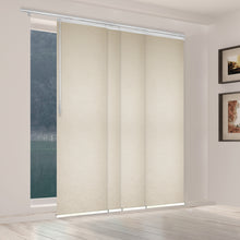 Load image into Gallery viewer, Nile 4-Panel Single Rail Panel Track 48"-88"W, Panel width 23.5" - 100% BLACKOUT