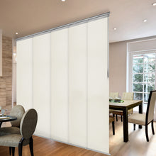 Load image into Gallery viewer, Clay 5-Panel Single Rail Panel Track 58"-110"W, Panel width 23.5" - 100% BLACKOUT