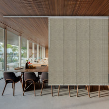 Load image into Gallery viewer, Virgil 8-Panel Panel Track 130"-175"W, Panel width 23.5" - 100% BLACKOUT