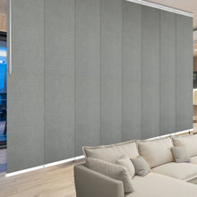 Load image into Gallery viewer, Charlotte 8-Panel Panel Track 130"-175"W x 91.4"H, Panel width 23.5" - 70% LIGHT-FILTERING