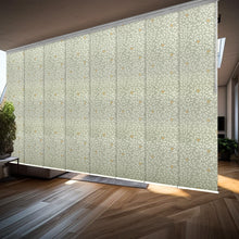 Load image into Gallery viewer, Camellia 8-Panel Panel Track 130"-175"W x 91.4"H, Panel width 23.5" - 70% LIGHT-FILTERING