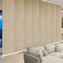 Load image into Gallery viewer, Marisol 8-Panel Panel Track 130"-175"W x 91.4"H, Panel width 23.5" - 70% LIGHT-FILTERING