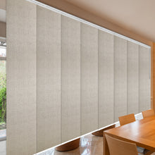 Load image into Gallery viewer, Iris 8-Panel Panel Track 130"-175"W x 91.4"H, Panel width 23.5" - 70% LIGHT-FILTERING