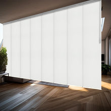 Load image into Gallery viewer, Sage Gray 8-Panel Panel Track 130"-175"W, Panel width 23.5" - 100% BLACKOUT