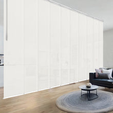 Load image into Gallery viewer, Pewter Mesh 10-Panel Panel Track 120"-218"W, Panel width 23.5" - 60% LIGHT-FILTERING