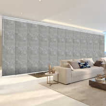 Load image into Gallery viewer, Carolyn 12-Panel Panel Track 140"-260"W x 91.4"H, Panel width 23.5" - 70% LIGHT-FILTERING