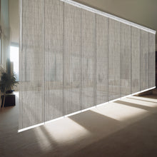 Load image into Gallery viewer, Gabardine 10-Panel Panel Track 120"-218"W, Panel width 23.5" - 40% LIGHT-FILTERING