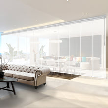 Load image into Gallery viewer, Winter 12-Panel Panel Track 140"-260"W x 91.4"H, Panel width 23.5" - 50% LIGHT-FILTERING
