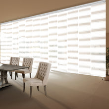 Load image into Gallery viewer, Macadamia 12-Panel Panel Track 140"-260"W, Panel width 23.5" - 40% LIGHT-FILTERING