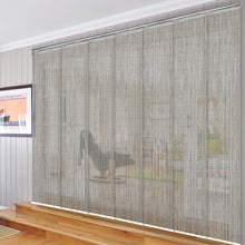 Load image into Gallery viewer, Gabardine 7-Panel Single Rail Panel Track 110"-153"W, Panel width 23.5" - 40% LIGHT-FILTERING