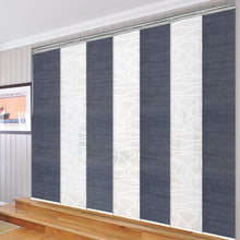 Load image into Gallery viewer, 7-Panel Single Rail Panel Track Extendable 110"-153"W x 91.4"H, Panel width 23.5", Whirl White, Spruce