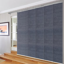 Load image into Gallery viewer, Spruce 7-Panel Single Rail Panel Track Extendable 58"-98"W, Panel width 15.75" - 80% LIGHT-FILTERING