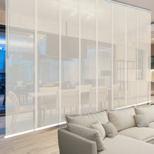 Load image into Gallery viewer, Web 8-Panel Panel Track 130"-175"W, Panel width 23.5" - 40% LIGHT-FILTERING