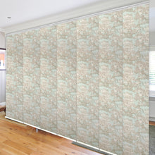 Load image into Gallery viewer, Abelia 7-Panel Single Rail Panel Track 110"-153"W x 91.4"H, Panel width 23.5" - 70% LIGHT-FILTERING