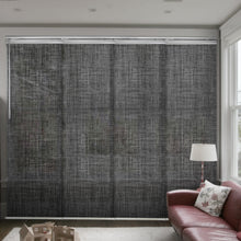 Load image into Gallery viewer, Tweed 4-Panel Single Rail Panel Track 48"-88"W, Panel width 23.5" - 40% LIGHT-FILTERING